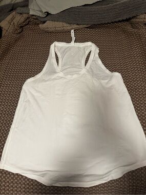 lululemon athletica White Racerback Tank Top